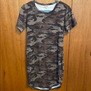 camo dress